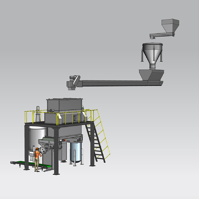 Raw Material Fermentation Production Line FP-1 with Electric Control System